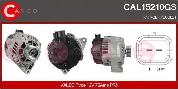 Alternator (CAL15210GS)