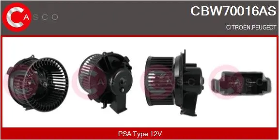Interior Blower (CBW70016AS)
