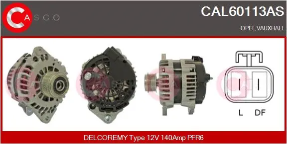 Alternator (CAL60113AS)