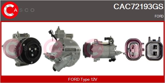 Compressor, air conditioning (CAC72193GS)