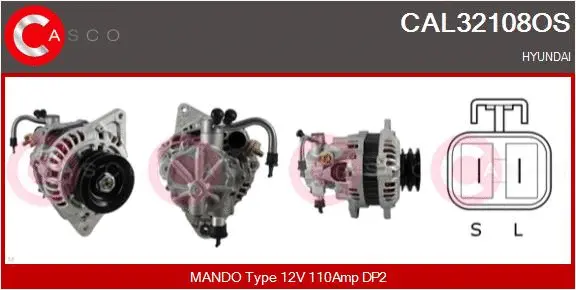 Alternator (CAL32108OS)
