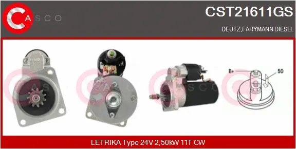 Starter (CST21611GS)