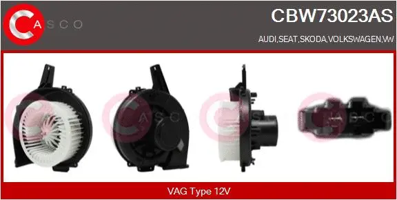 Interior Blower (CBW73023AS)
