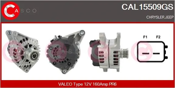 Alternator (CAL15509GS)