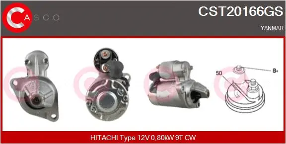Starter (CST20166GS)