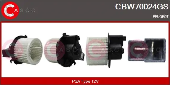 Interior Blower (CBW70024GS)