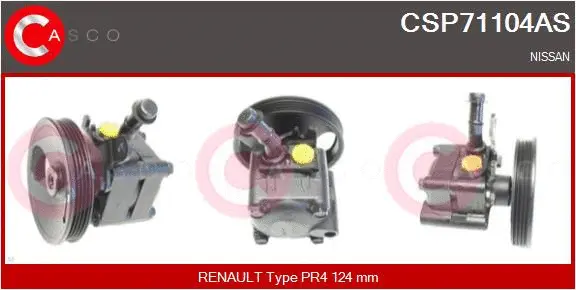 Hydraulic Pump, steering (CSP71104AS)