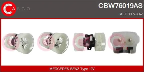 Interior Blower (CBW76019AS)