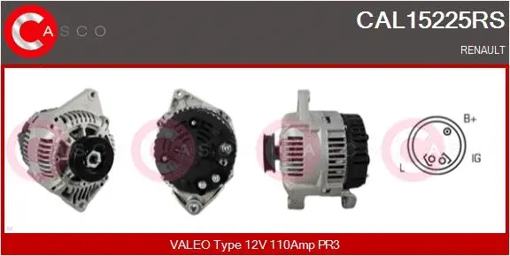 Alternator (CAL15225RS)