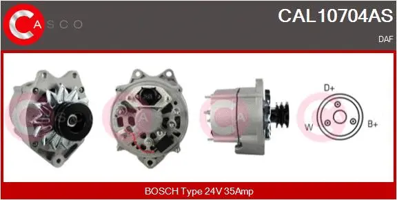 Alternator (CAL10704AS)