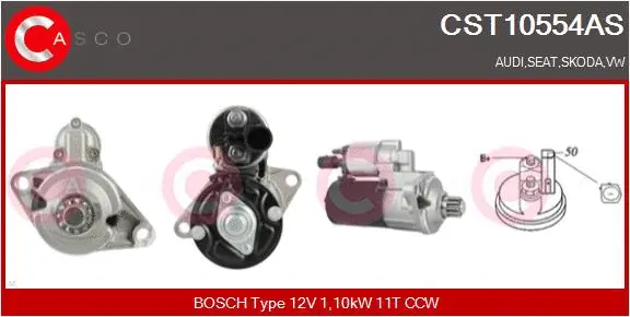 Starter (CST10554AS)