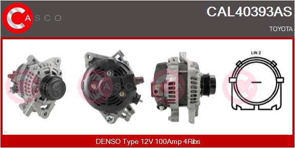 Alternator (CAL40393AS)