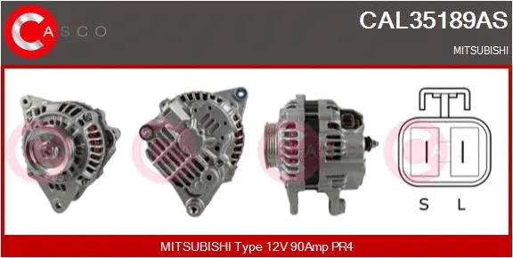 Alternator (CAL35189AS)
