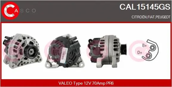 Alternator (CAL15145GS)