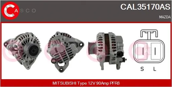 Alternator (CAL35170AS)