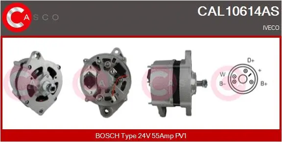 Alternator (CAL10614AS)