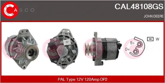 Alternator (CAL48108GS)