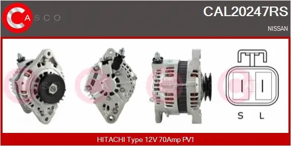 Alternator (CAL20247RS)
