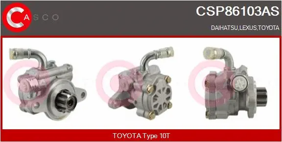 Hydraulic Pump, steering (CSP86103AS)