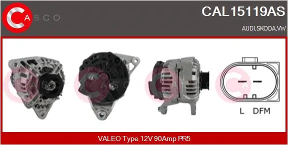 Alternator (CAL15119AS)