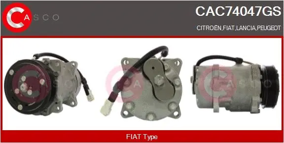 Compressor, air conditioning (CAC74047GS)