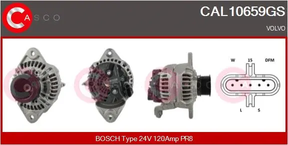 Alternator (CAL10659GS)