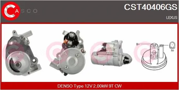 Starter (CST40406GS)