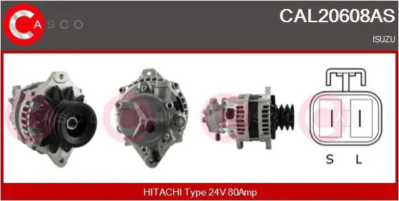 Alternator (CAL20608AS)