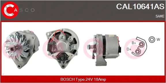 Alternator (CAL10641AS)