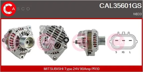Alternator (CAL35601GS)