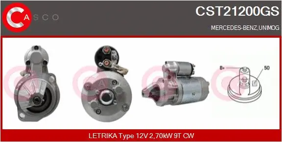 Starter (CST21200GS)