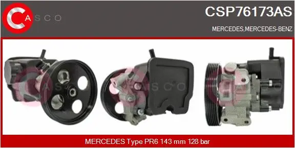 Hydraulic Pump, steering (CSP76173AS)