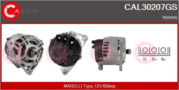 Alternator (CAL30207GS)