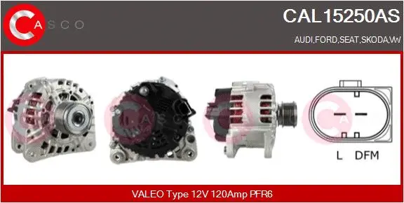 Alternator (CAL15250AS)