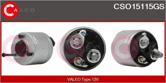 Solenoid Switch, starter (CSO15115GS)