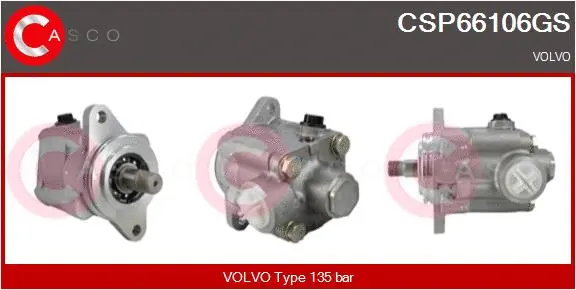 Hydraulic Pump, steering (CSP66106GS)