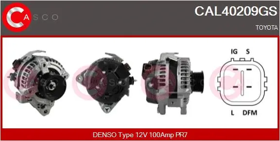 Alternator (CAL40209GS)