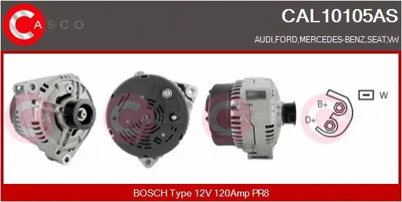 Alternator (CAL10105AS)