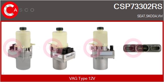 Hydraulic Pump, steering (CSP73302RS)