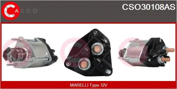 Solenoid Switch, starter (CSO30108AS)