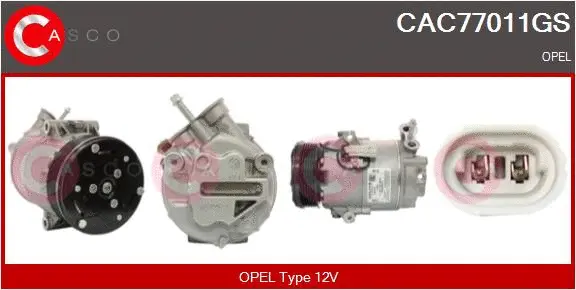 Compressor, air conditioning (CAC77011GS)