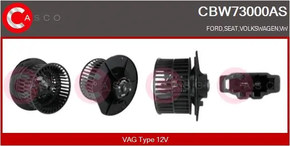 Interior Blower (CBW73000AS)