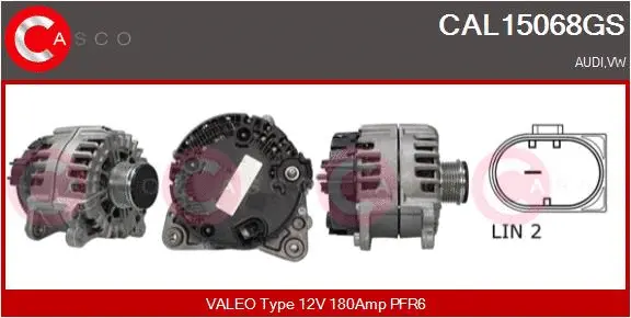 Alternator (CAL15068GS)