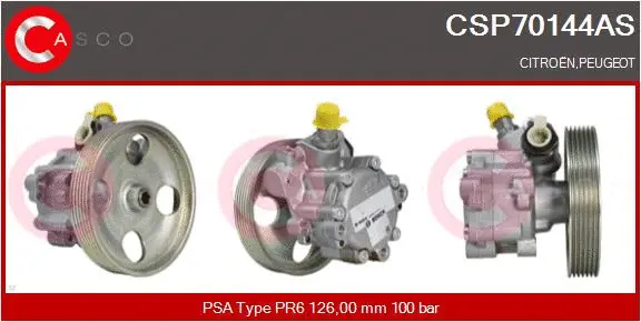 Hydraulic Pump, steering (CSP70144AS)