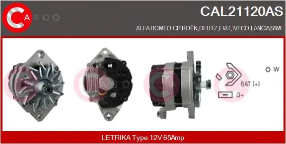 Alternator (CAL21120AS)