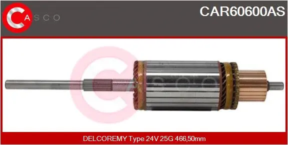 Armature, starter (CAR60600AS)