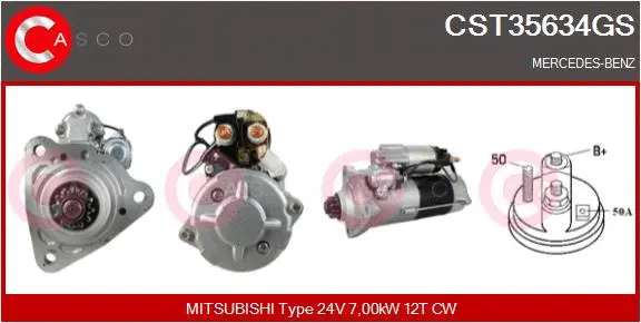 Starter (CST35634GS)