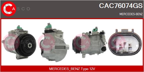 Compressor, air conditioning (CAC76074GS)