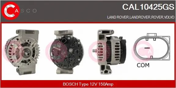Alternator (CAL10425GS)