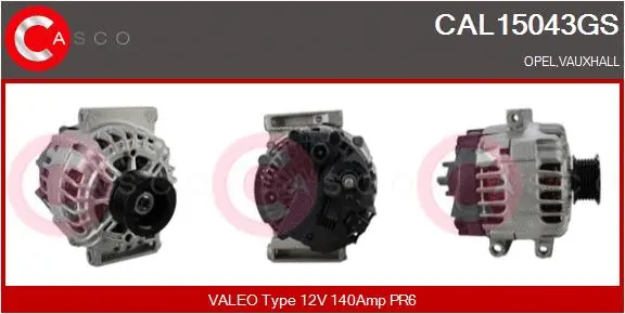 Alternator (CAL15043GS)
